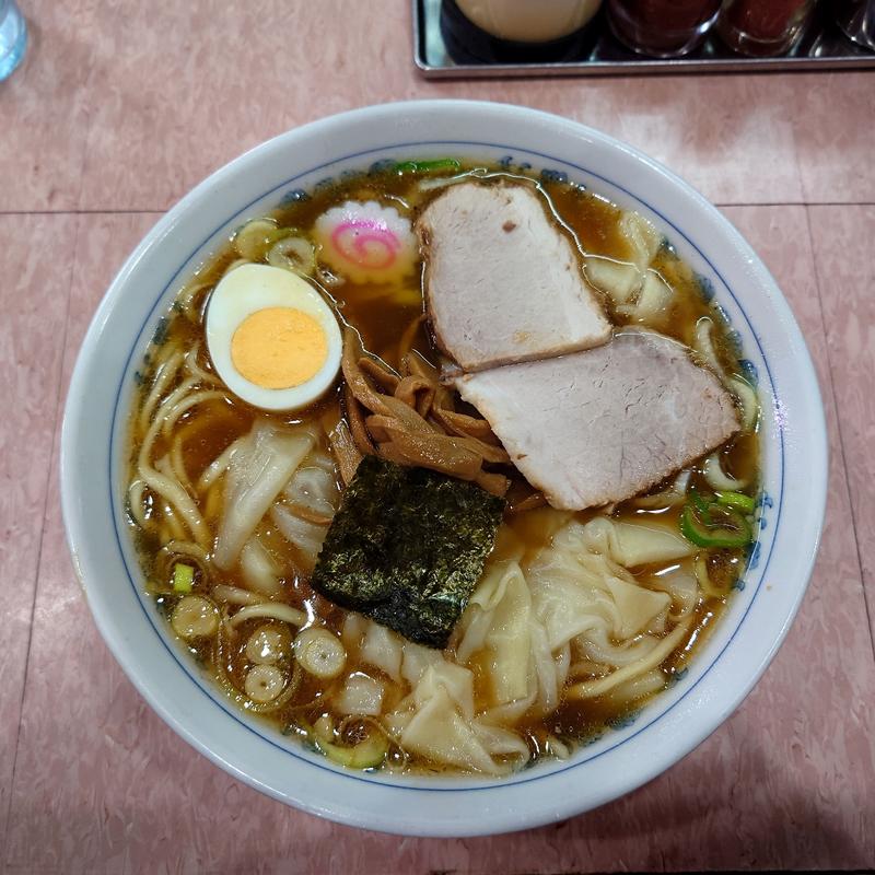 中華そば並盛(所沢 大勝軒 （池袋 大勝軒 所沢店 たいしょうけん）)