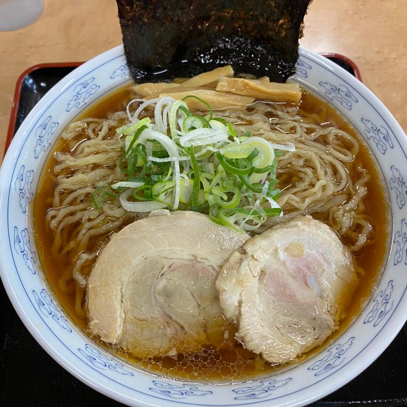 煮干し中華　細麺(中華そば雲ノ糸 酒田店)