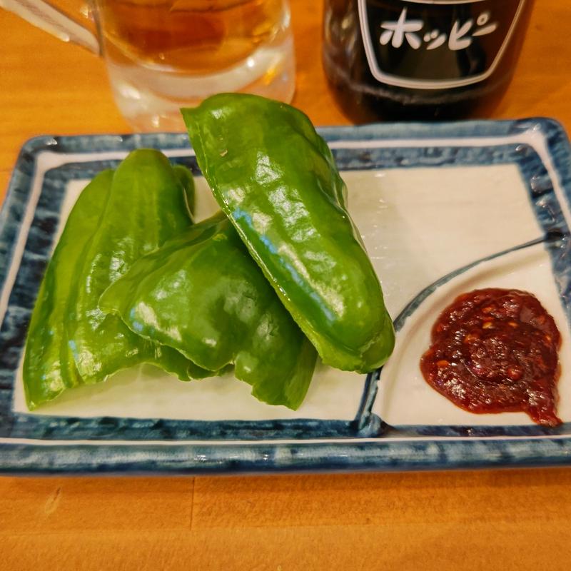 パリパリピーマン(大衆酒場 ホームベース ぴおシティ桜木町店)