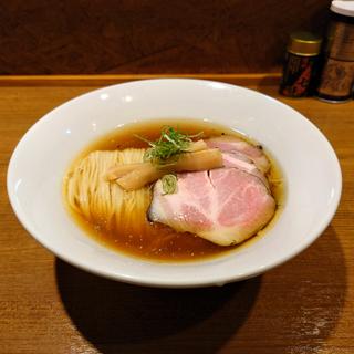 名古屋コーチンの炙り肉中華そば(寿製麺　よしかわ　川越店)