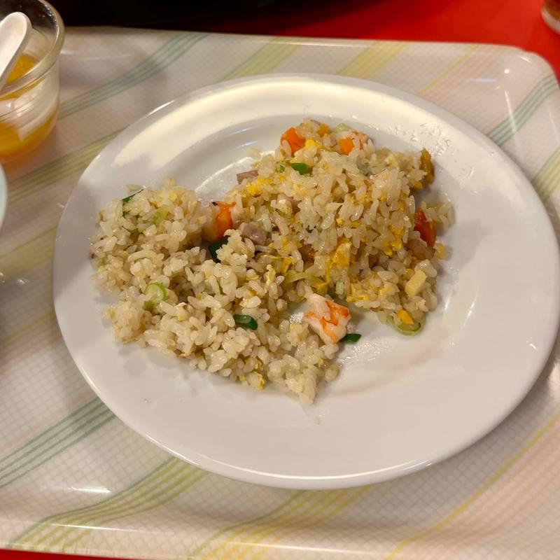 エビチャーハン&五目チャーハン(ハーフ＆ハーフ)(一兆)