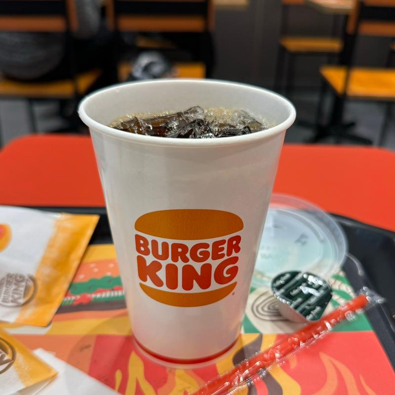 アイスコーヒー(M)(バーガーキング 栄広小路店)