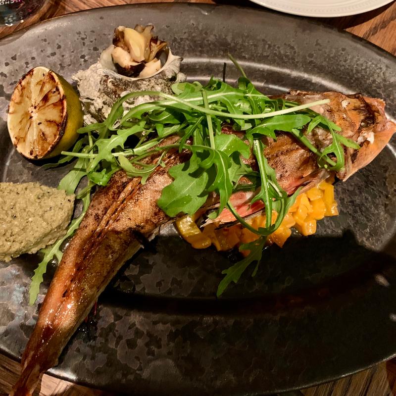 鮮魚のグリル(Lubina)