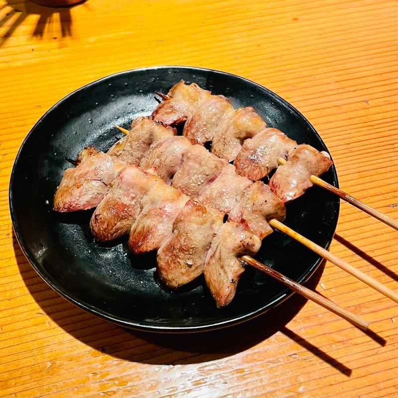 ハツ(炭火焼鳥酒房 和光市のおっ鳥家)