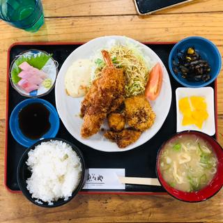 魚フライ定食(寿司と魚料理魚々や )