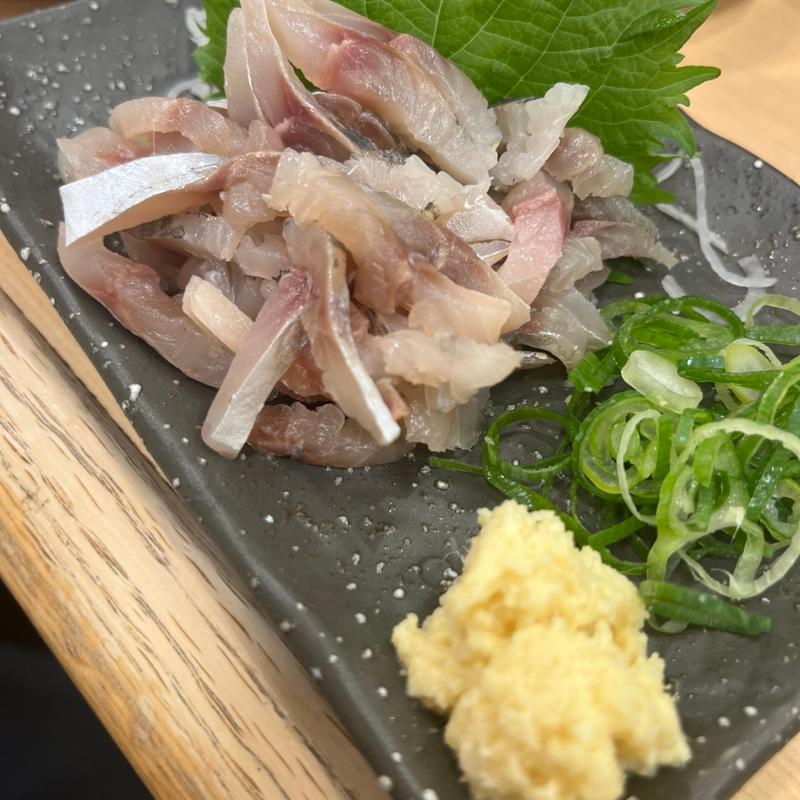 アジのたたき(すし松 蒲田1号店)