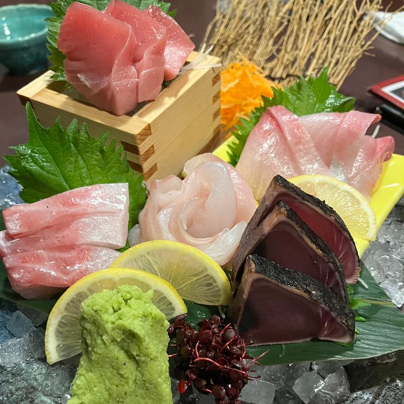 おすすめ鮮魚五種盛り(和食居酒屋　旬門 )