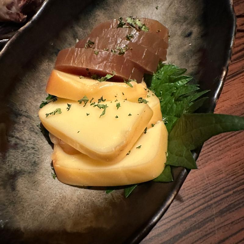 チーズと奈良漬(灯 )