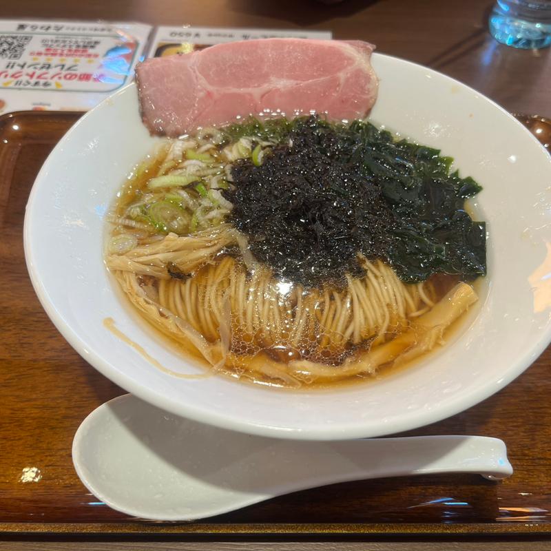 名古屋コーチン醤油ラーメン(御前崎レストラン たわら屋)