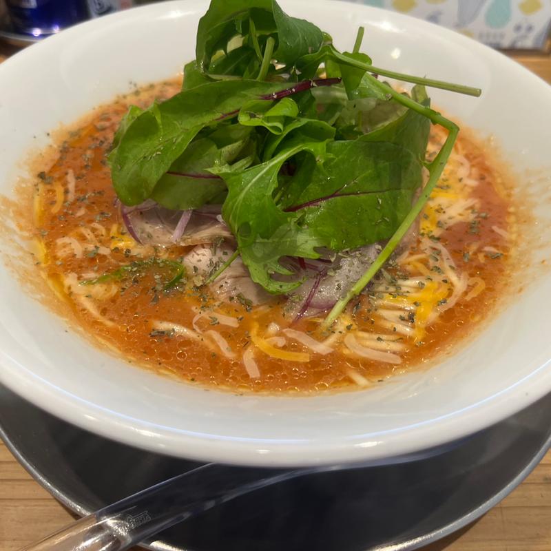 彩トマトラーメン(ら〜めん青木軒)