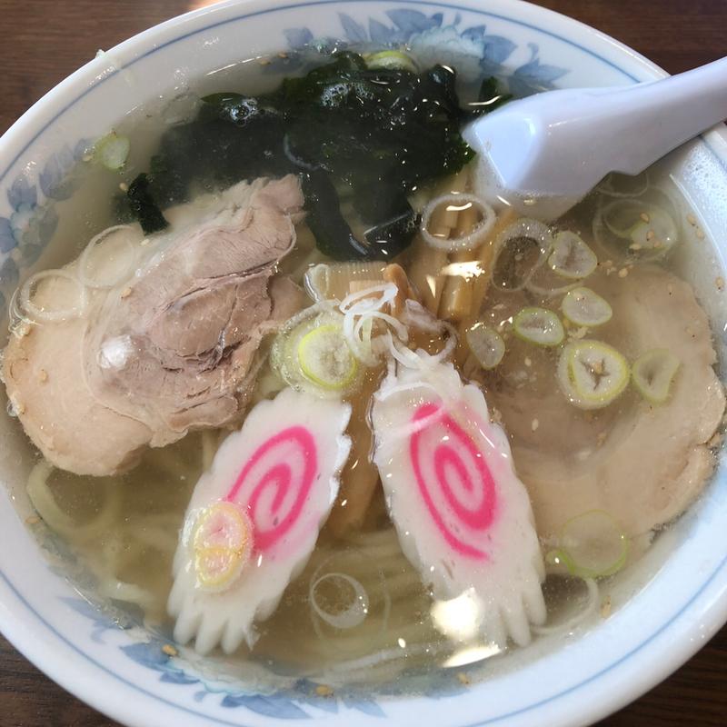 塩ラーメン【大盛】(手打ちラーメン 恒)
