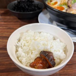 半ライス(麺家 鶏処 -TORIKO-)