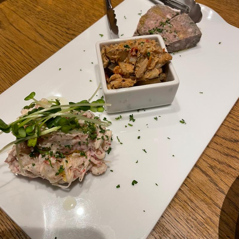 前菜3種盛り(フォーバルミート)