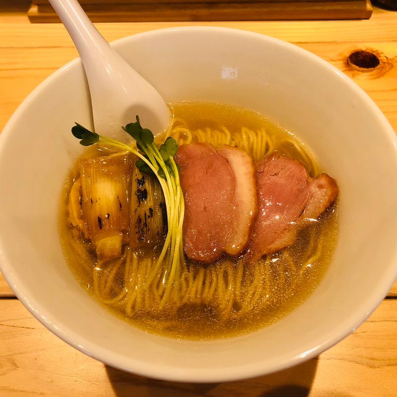 鴨だしラーメン 塩(麺屋ろる)