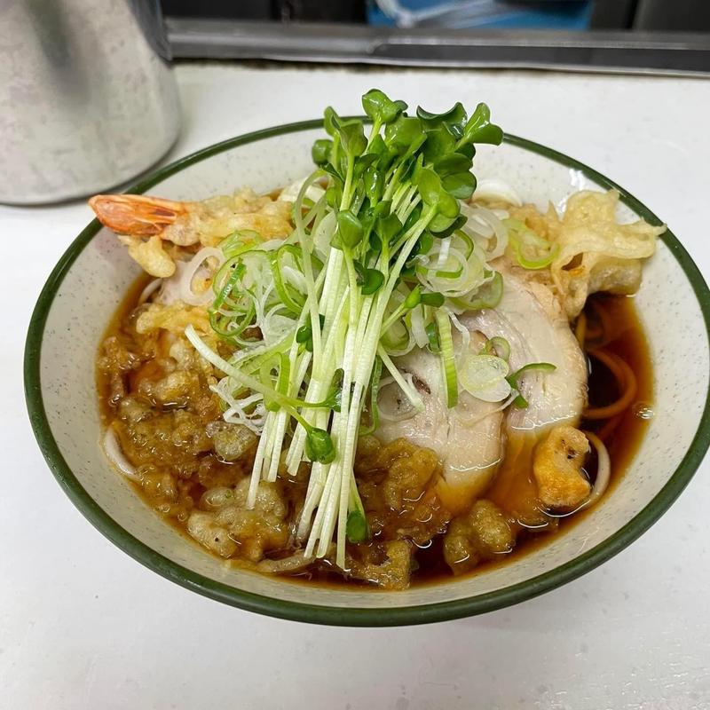 肉そば(深大寺門前(じんだいじもんぜん)そば 千歳烏山店)