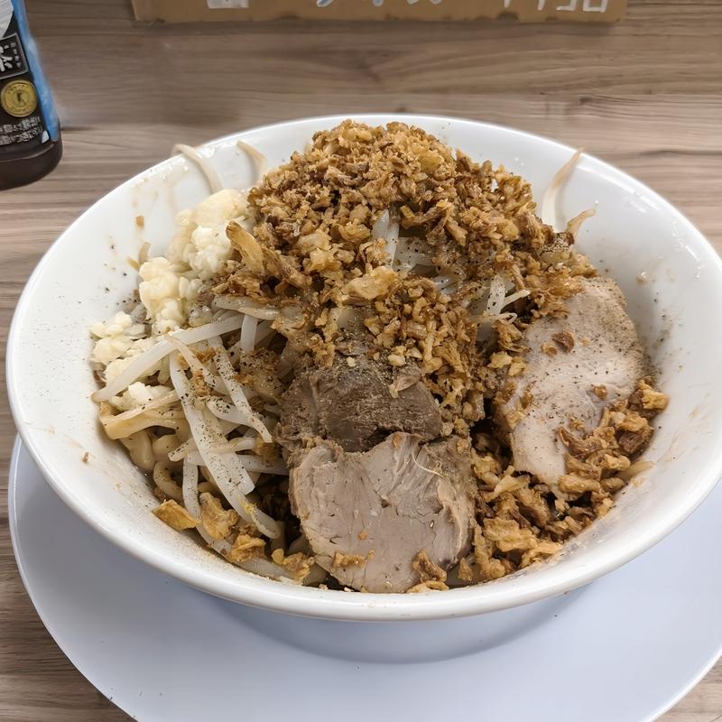 汁なし（150g）(ラーメン荘 歴史を刻め 寝屋川)