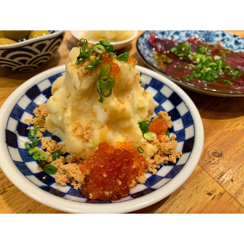 寿司屋のポテサラ(すし酒場 さしす ホワイティうめだ店)