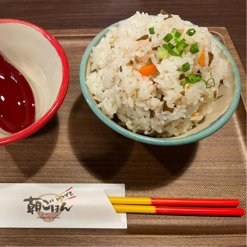 じゅーしー(いつでも朝ごはん 国際通り モーニングレストラン)