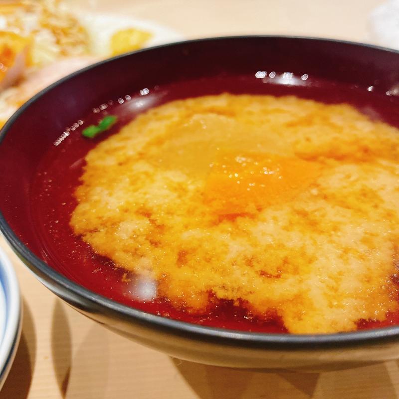 豚汁(とんかつ すぎ田)