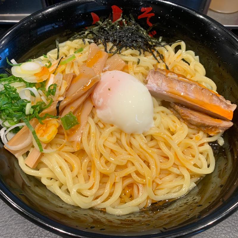 辛味噌油そば(油そば 東京油組総本店 天神組)