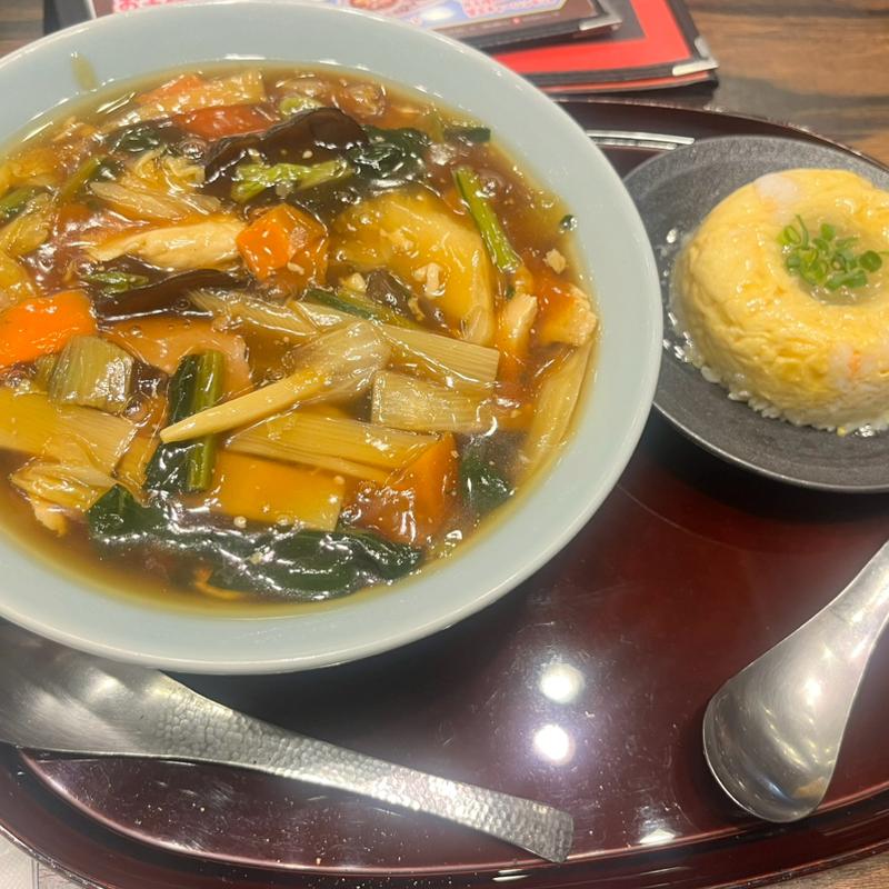 ランチ　ラーメンセット(暖龍 イオンモール旭川西店)