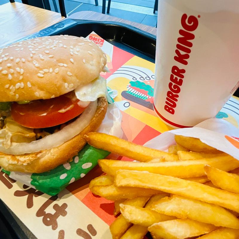 マッシュルームワッパーJr.セット(バーガーキング リンクス梅田店)