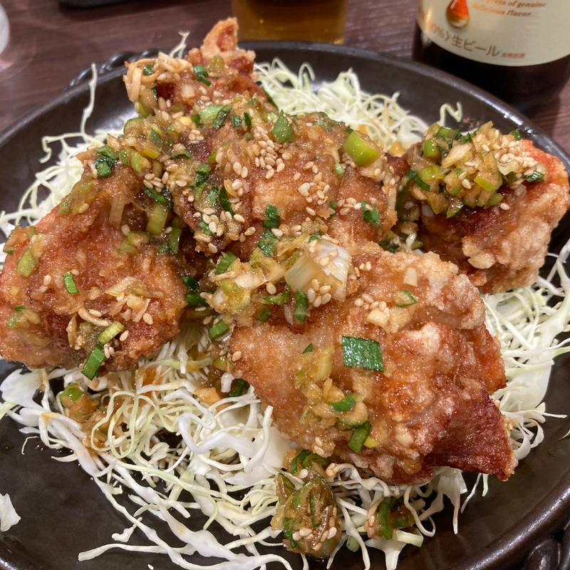 若鶏の竜田揚げ（5個）単品(肉屋食堂　たけうち)