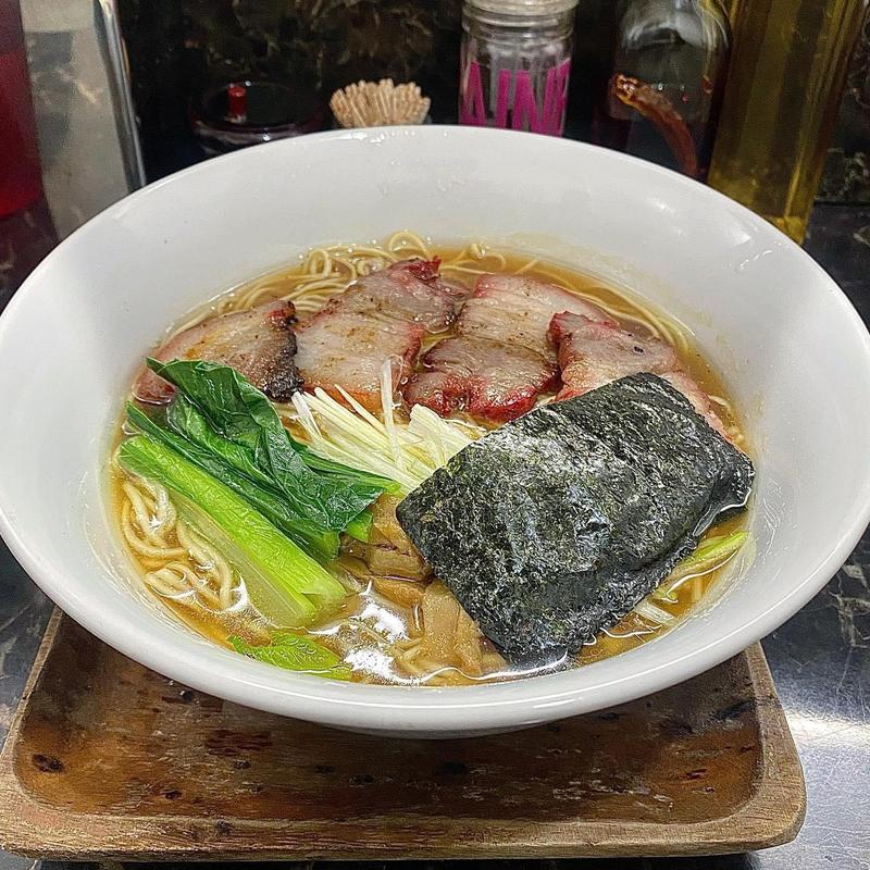 煮干しそば(群青 )