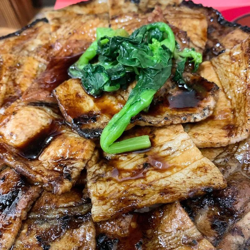 豚丼 特盛(豚大学 新橋校舎)