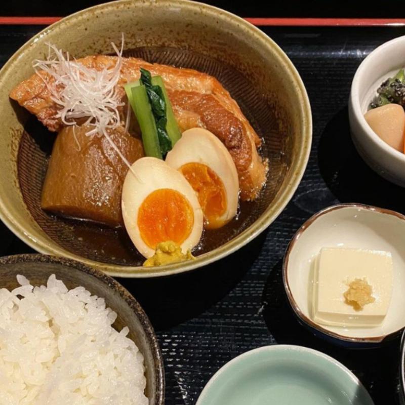 豚の角煮定食(築地 ふじむら )