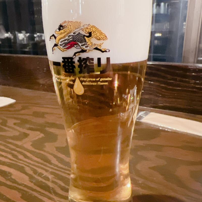 生ビール、(ビストロそのまんま)