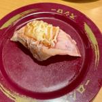 炙り生サーモンチーズ(スシロー 八千代高津店)