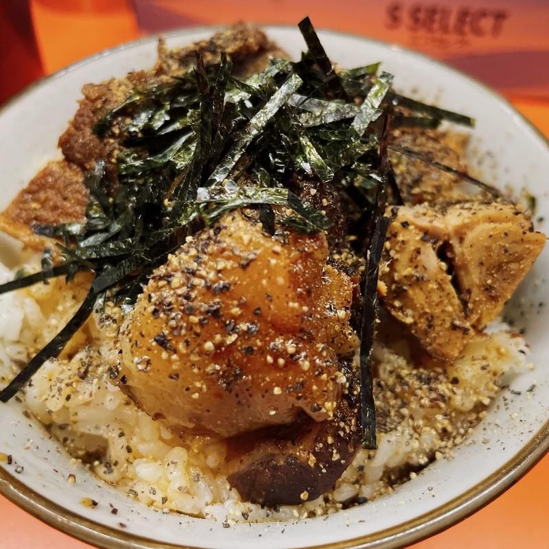 肉三昧セット(中華そば 麺屋7.5Hz+ 梅田店 （7.5ヘルツプラス）)