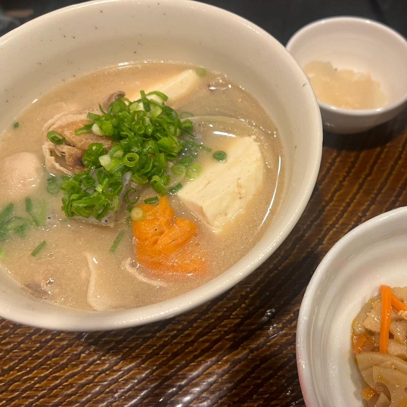 塩麹豚汁定食(ガスト 徳島大学前店 )