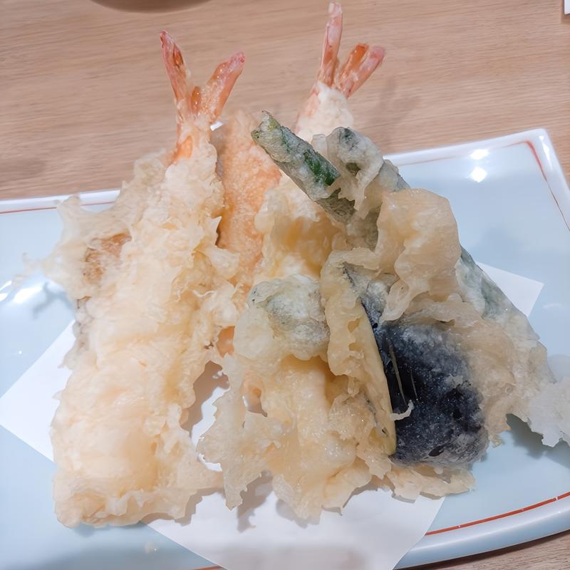 天ぷら盛り合わせ(ふく福 鹿児島空港店)