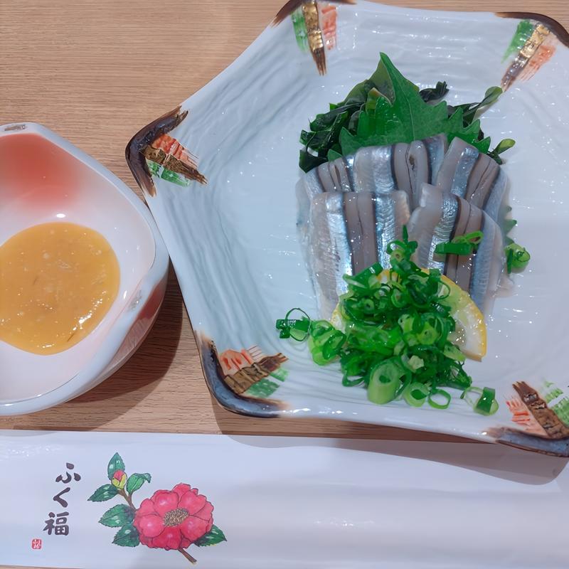 きびなごの刺身(ふく福 鹿児島空港店)