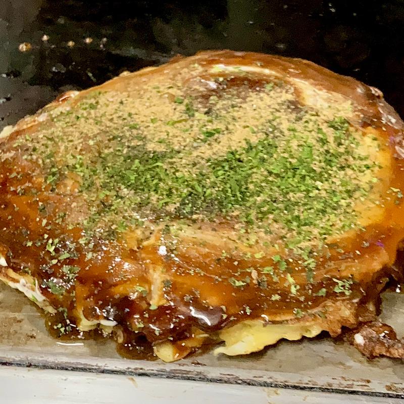 豚ミックス玉(ちとせ お好み焼き)