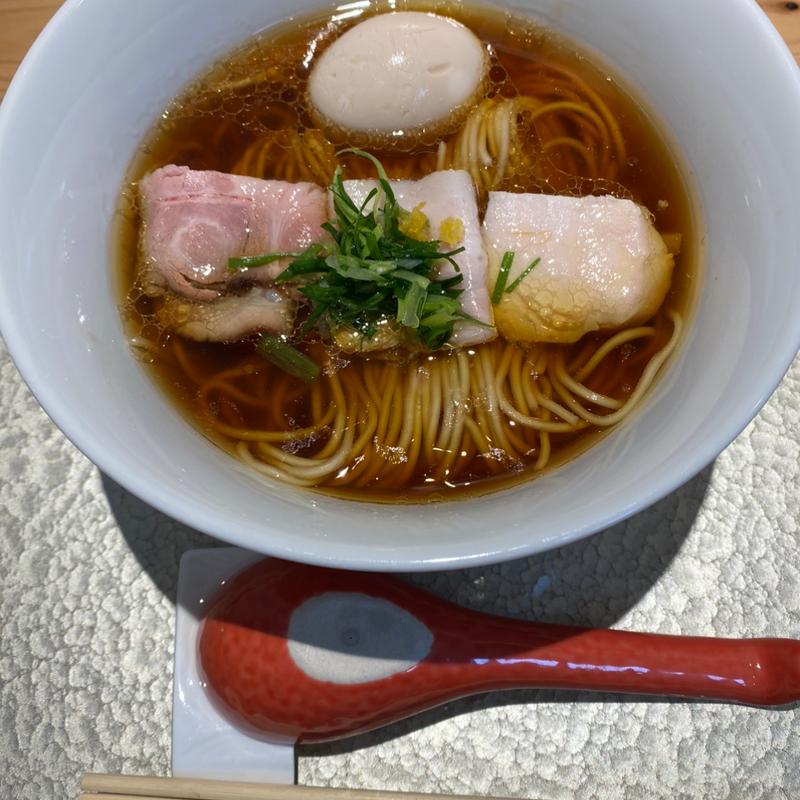 味玉中華そば(麺道 麒麟児 南長池店)