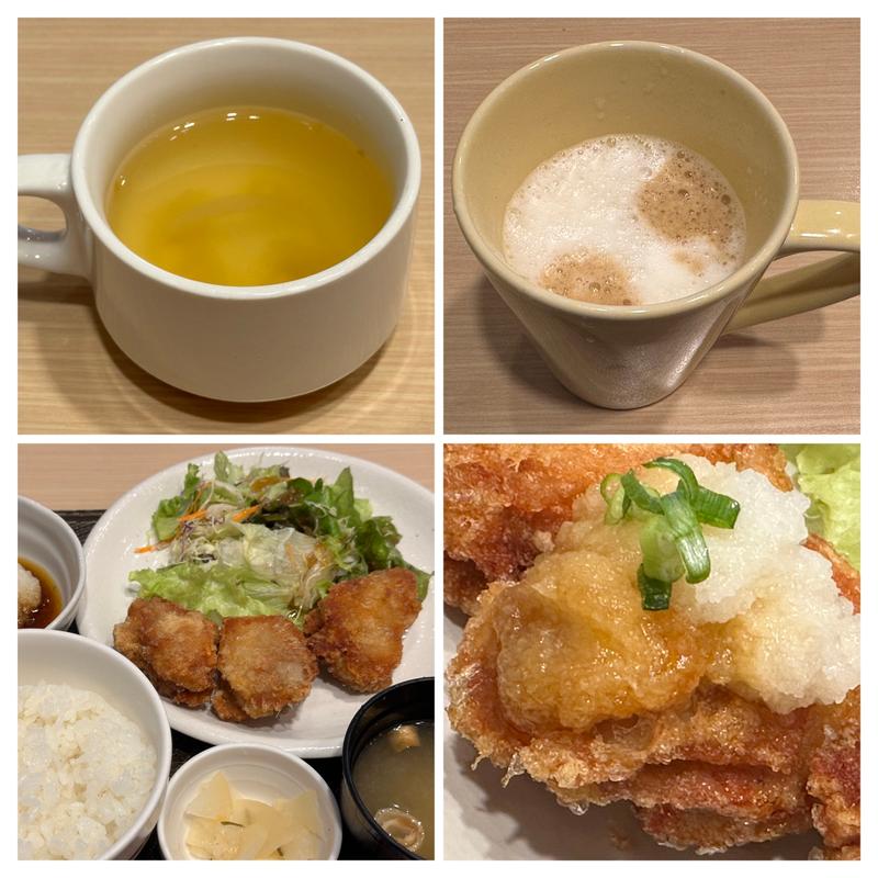 おろし唐揚げ定食(ガスト 相模大野駅前店 )