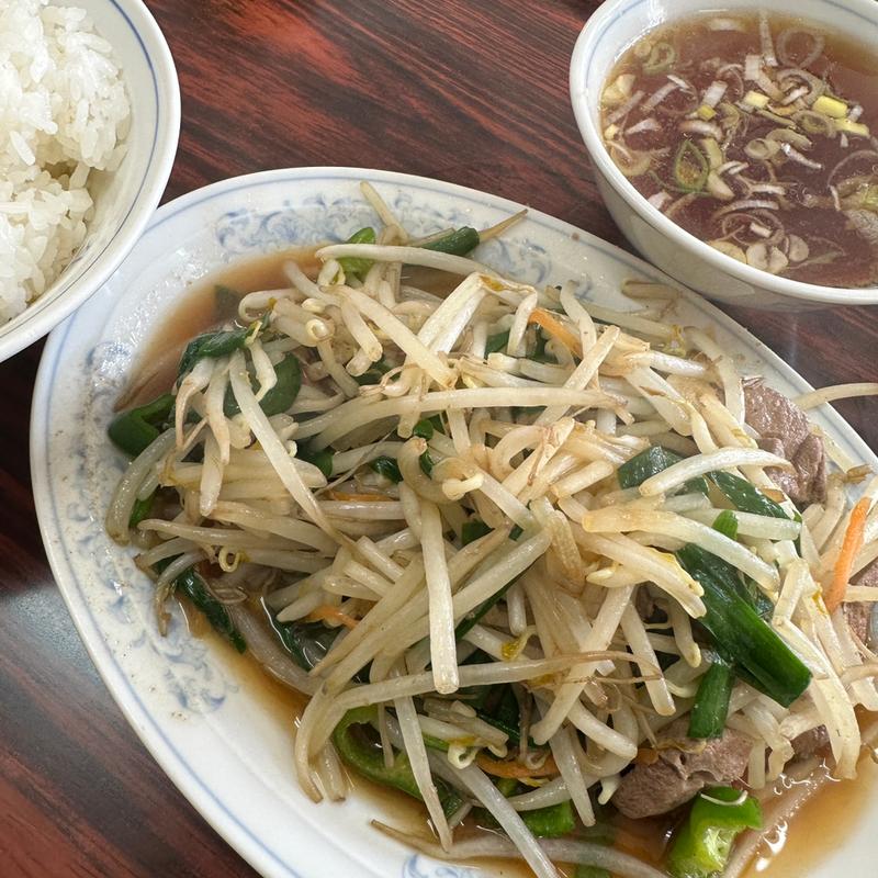 レバニラ炒め定食(生駒軒 大森店)