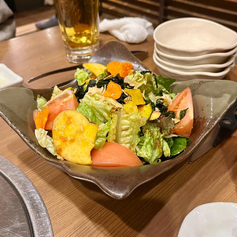 乙ちゃんサラダ(焼肉乙ちゃん 本店)