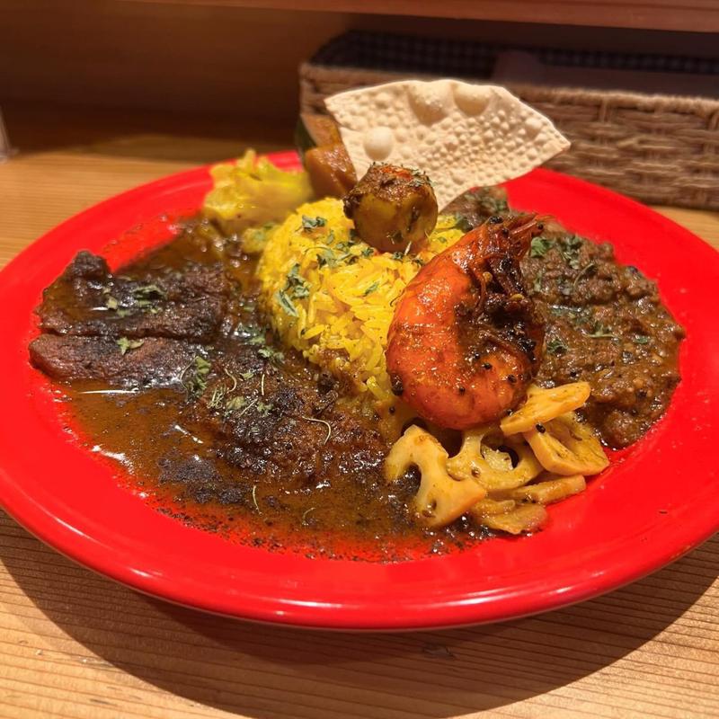 2種あいがけ(spice house カリーノアトリエ)