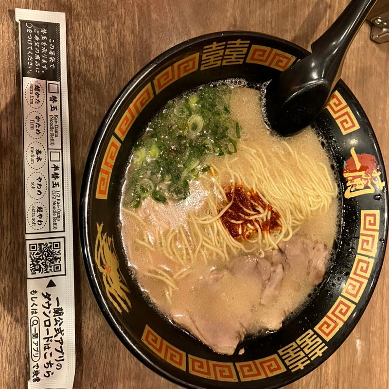ラーメン(一蘭 豊橋店)