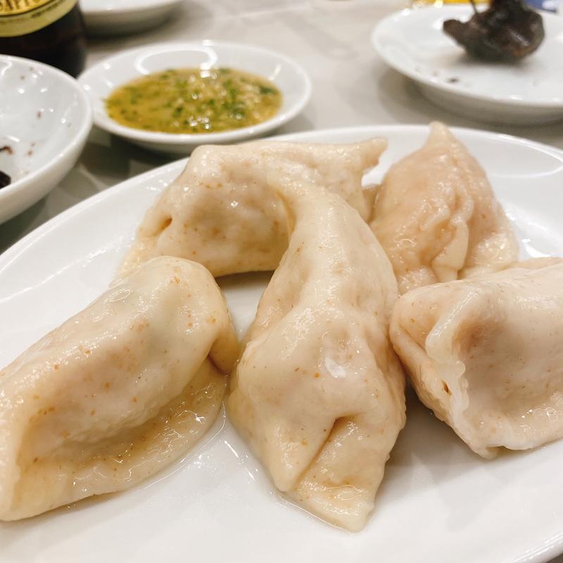 期間限定 鮭じゃがバターの水餃子(餃子のラスベガス 北千住店)