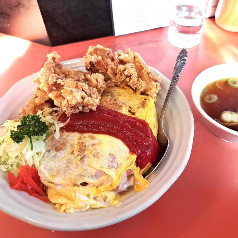 上オムライス(中華料理 松月)