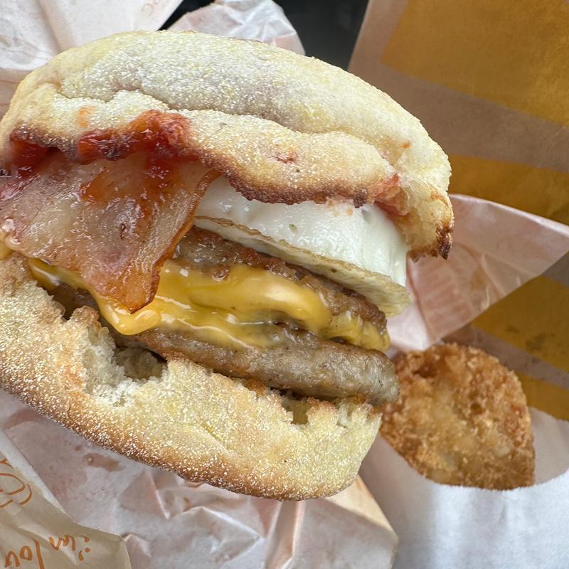 メガマフィン(セット)(マクドナルド 赤穂フレスポ店)