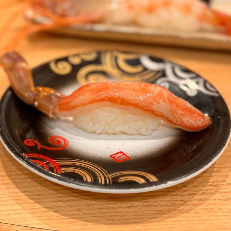 おっきい生ずわいがに(回転寿し トリトン 東京池袋東武店)