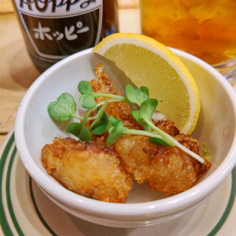 アンコウの唐揚げ(チャコールスタンド野毛)