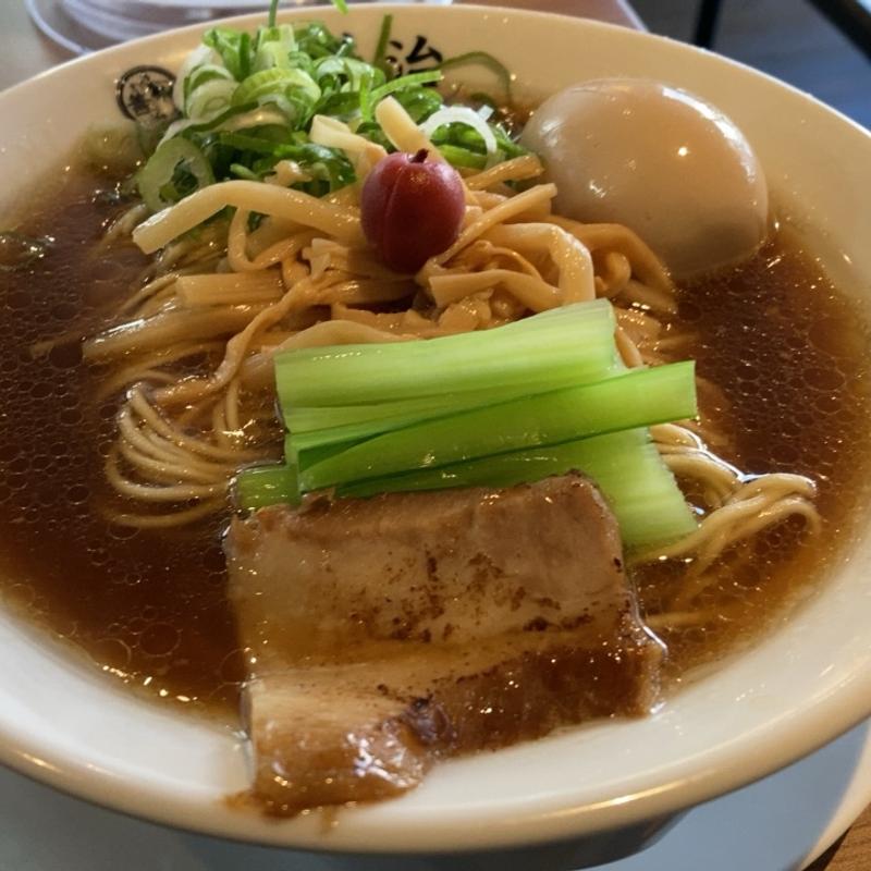 濃厚塩ラーメン(らぁ麺 善治 -ZENJI- 平塚店)
