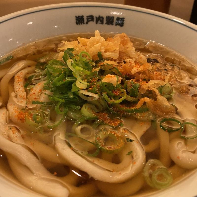 かけうどん(瀬戸うどん 西新橋二丁目店)